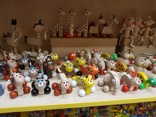 Wooden toys in Prague