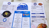Carte du Restaurant Chez Bruno à Saint-Palais-sur-Mer