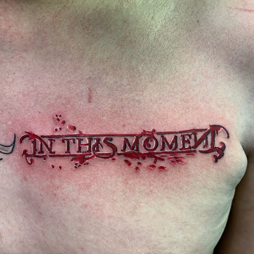 Find face tattoo idea for your next unique tattoo in Hudson Falls at ALTERED ADDICTION TATTOOS