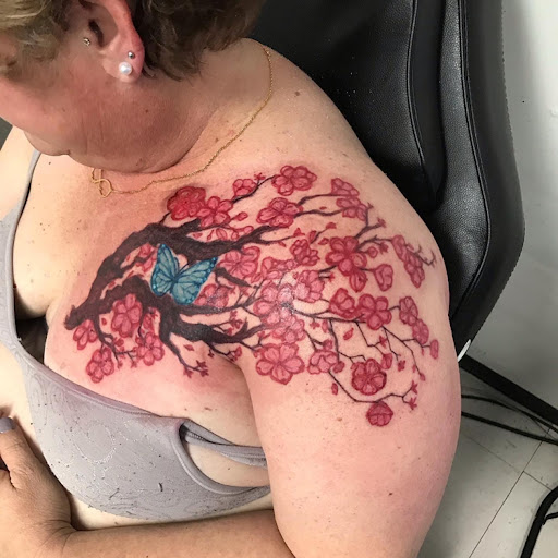 Explore biker tattoo ideas, creative tattoo ideas in Jonesboro, available at Electric Octopus Tattoos & Piercings