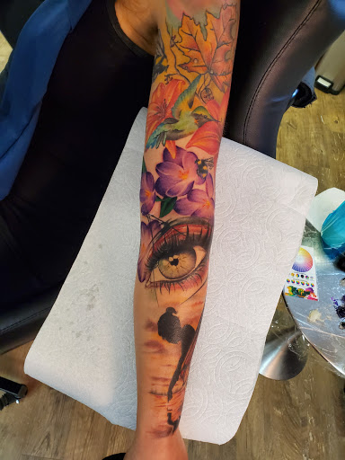 Explore thin line tattoo ideas, creative tattoo ideas in Kalispell, available at Swindler Ink