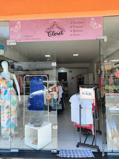 Logo da empresa - Closet presentes, variedades e brechó