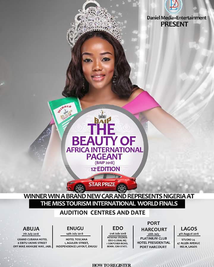 Beauty Of Africa International Pageant