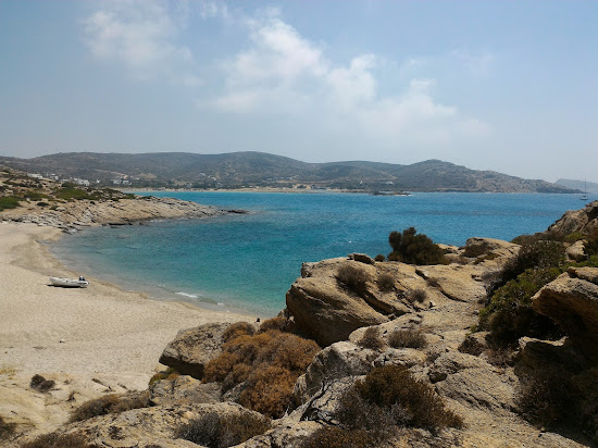 Santorini beach