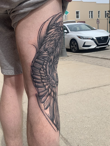 Explore female arm tattoo ideas, creative tattoo ideas in Cass City, available at Wolf Zen Tattoo