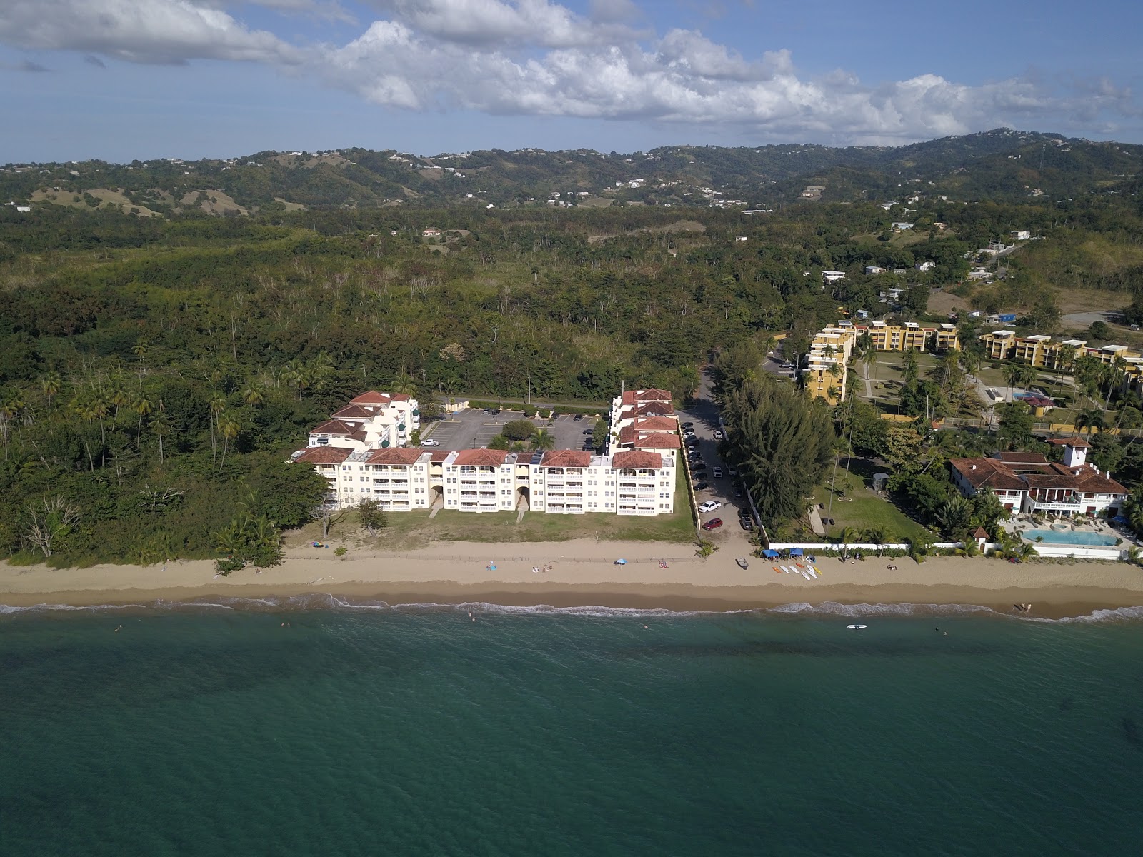 Foto van Playa Los Almendros wilde omgeving