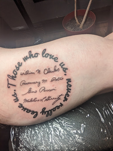 Explore cool small tattoo ideas for guys, creative tattoo ideas in Canton, available at The Inkeepers Tattoo Parlor