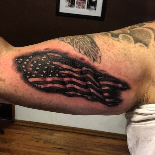 Explore matching brother and sister tattoo ideas, creative tattoo ideas in Marshall, available at Gentlemans Ink