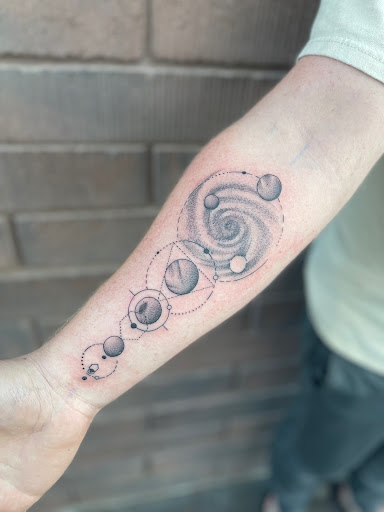 Explore female dragon tattoo ideas, creative tattoo ideas in Peoria, available at Modern Ink Tattoo