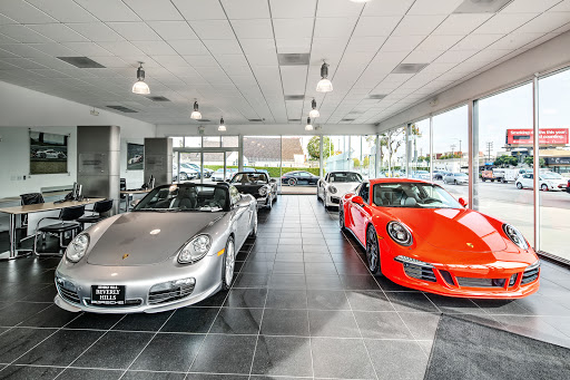 Beverly Hills Porsche Certified Preowned Showroom