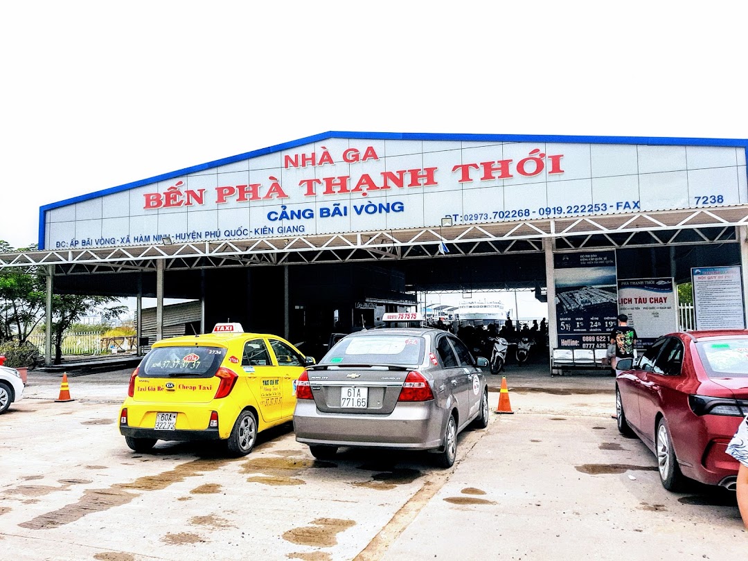Bến phà THẠNH THỚI Bãi Vòng, THẠNH THỚI ferry terminal at Bai Vong