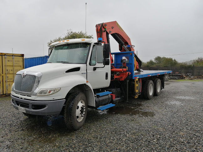 Opiniones de Contenedores Valdivia E.I.R.L - Servicio Arriendo Camion Grua Pluma x Hora - Venta Arriendo de Contenedores en Valdivia Temuco Osorno Pto. Montt - Transporte de Carga y Equipos en Valdivia - Servicio de transporte