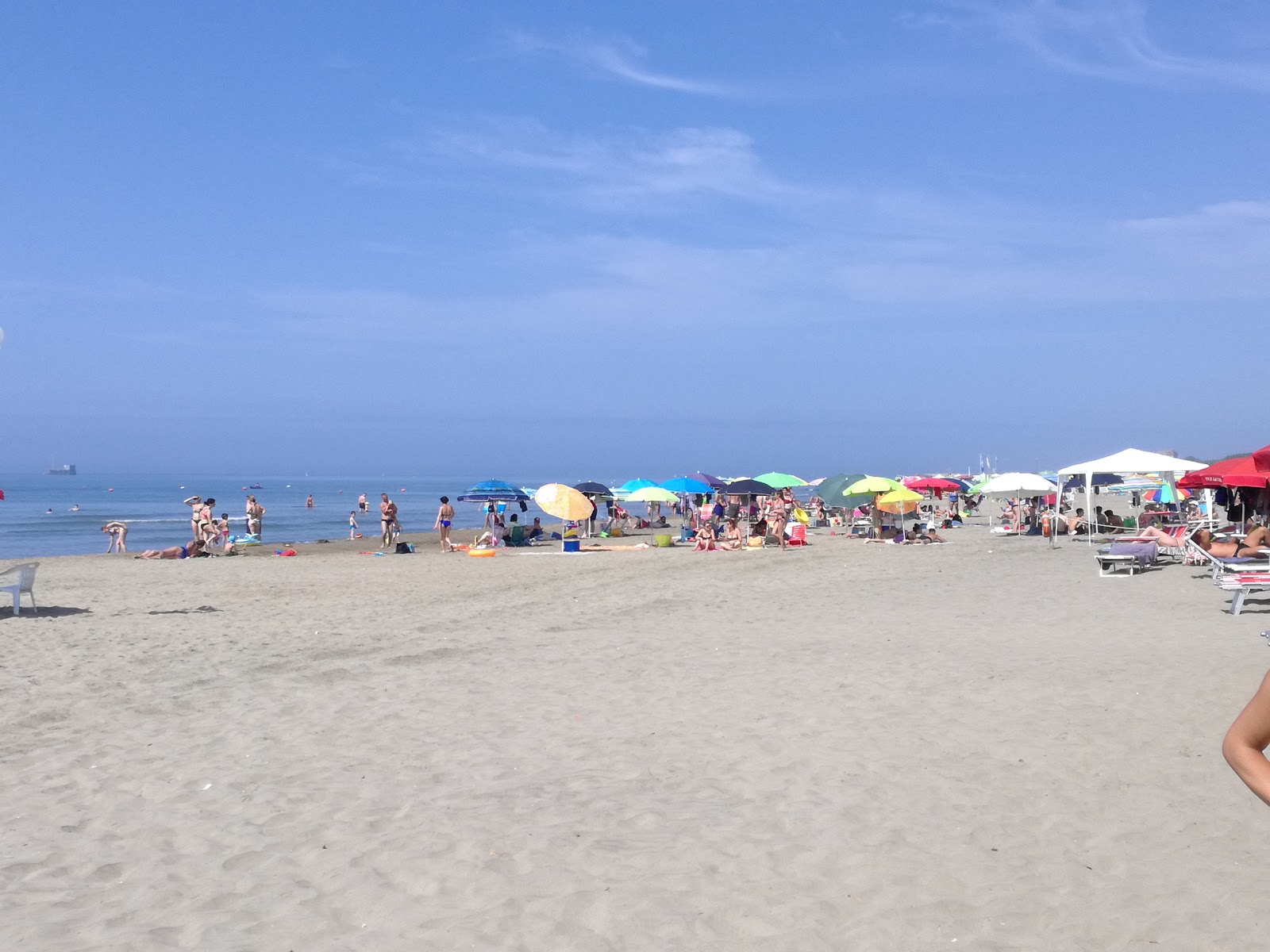 Fotografie cu Spiaggia Attrezzata și așezarea