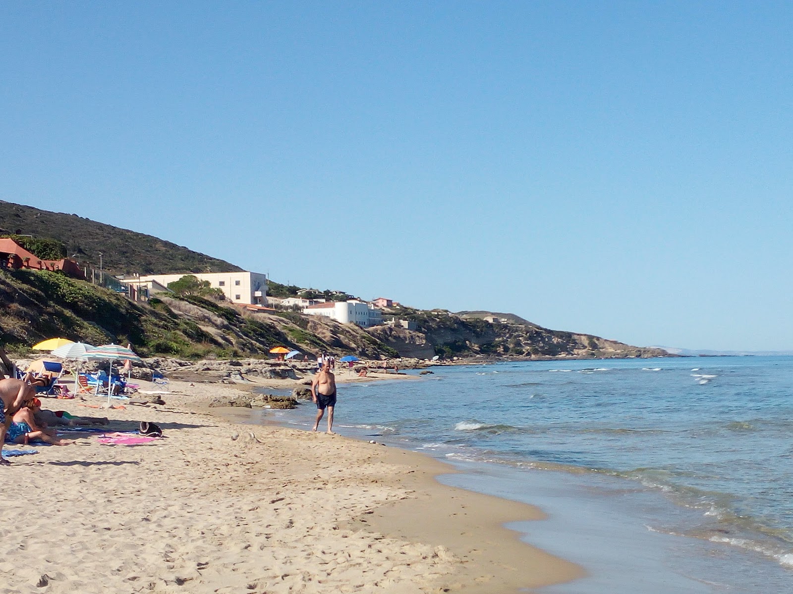 Spiaggia della Madonnina beach (Lu Bagnu, Sassari) on the map with ...