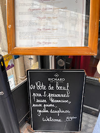 Le Bistro Marbeuf à Paris menu