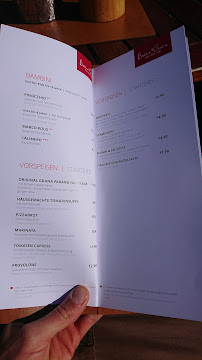 Bella Vista Friedrichshafen à Friedrichshafen menu