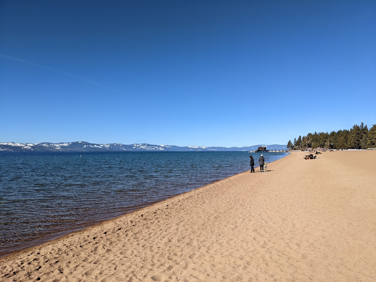 Photo of Nevada Beach with bright sand surface