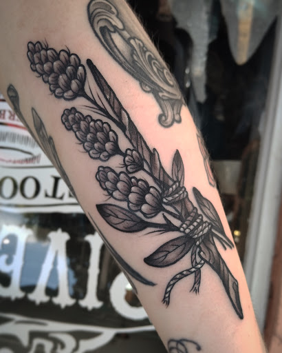 Explore asian sleeve tattoo ideas, creative tattoo ideas in Savannah, available at Riverside Tattoo Parlor