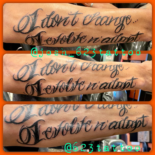 Explore tattoo flower ideas, creative tattoo ideas in Watertown, available at 623 Tattoo