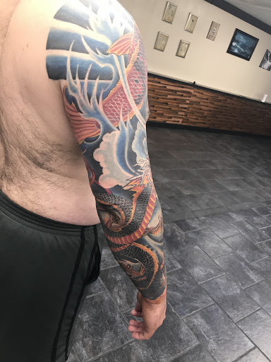 Explore bowser tattoo ideas, creative tattoo ideas in San Marcos, available at Locally Famous Tattoo