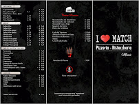 Carte du Match Ristorazione - Pizzeria Bisteccheria à Rome