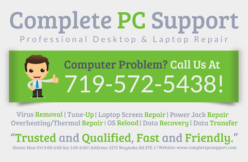 Computer Repair Service «Complete PC Support», reviews and photos, 2275 Waynoka Rd J, Colorado Springs, CO 80915, USA