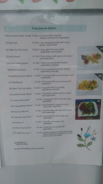 Seri Melayu à Berlin menu