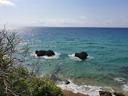 Myrtiotissa beach'in fotoğrafı çok temiz temizlik seviyesi ile