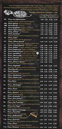 Restaurant KASTAL GRILL à Balve (la carte)