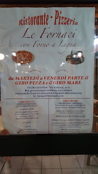 Ristorante Le Fornaci à Oleggio menu
