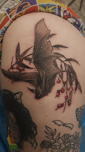 Explore greek tattoo sleeve ideas, creative tattoo ideas in Arden, available at The Painted Tower