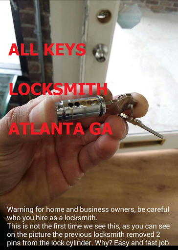 Locksmith «All Keys Locksmith Atlanta GA», reviews and photos, 1640 Northside Dr NW, Atlanta, GA 30318, USA