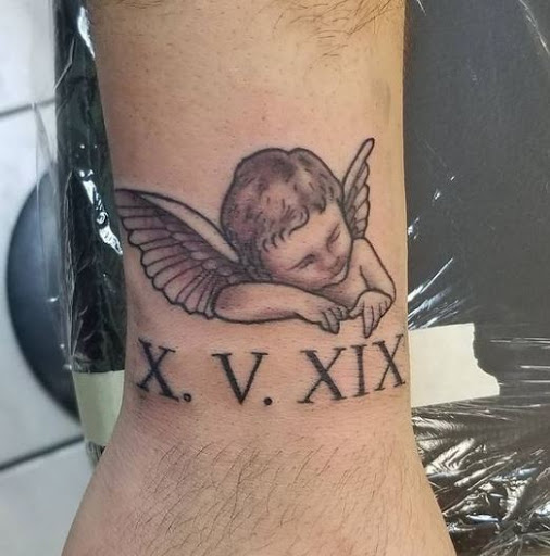 Explore tattoo ideas scripture, creative tattoo ideas in Woodstock, available at Lost Lagoon Tattoo