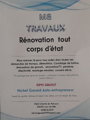 MG TRAVAUX à Antibes
