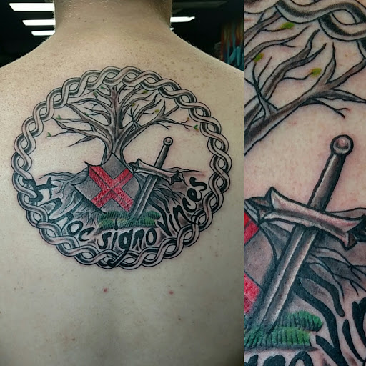 Explore virgen de guadalupe tattoo ideas, creative tattoo ideas in Kearney, available at Bread N Butter Tattoo