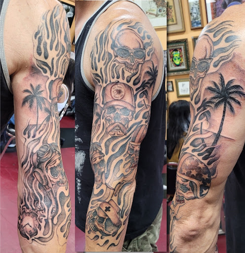 Explore infinity sign tattoo ideas, creative tattoo ideas in Vista, available at American Tattoo Vista