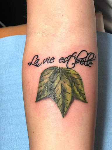 Explore leg tattoo ideas small, creative tattoo ideas in Jonesboro, available at Gallery Of Ink Tattoo Shop