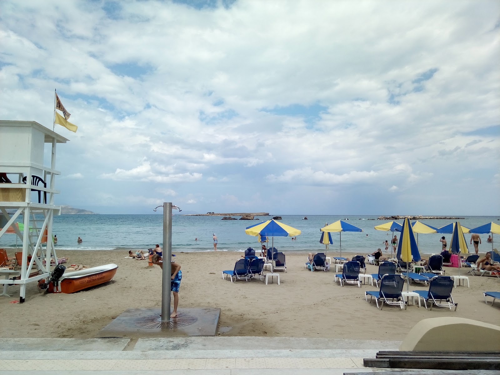 Photo of Nea Chora Beach - popular place among relax connoisseurs