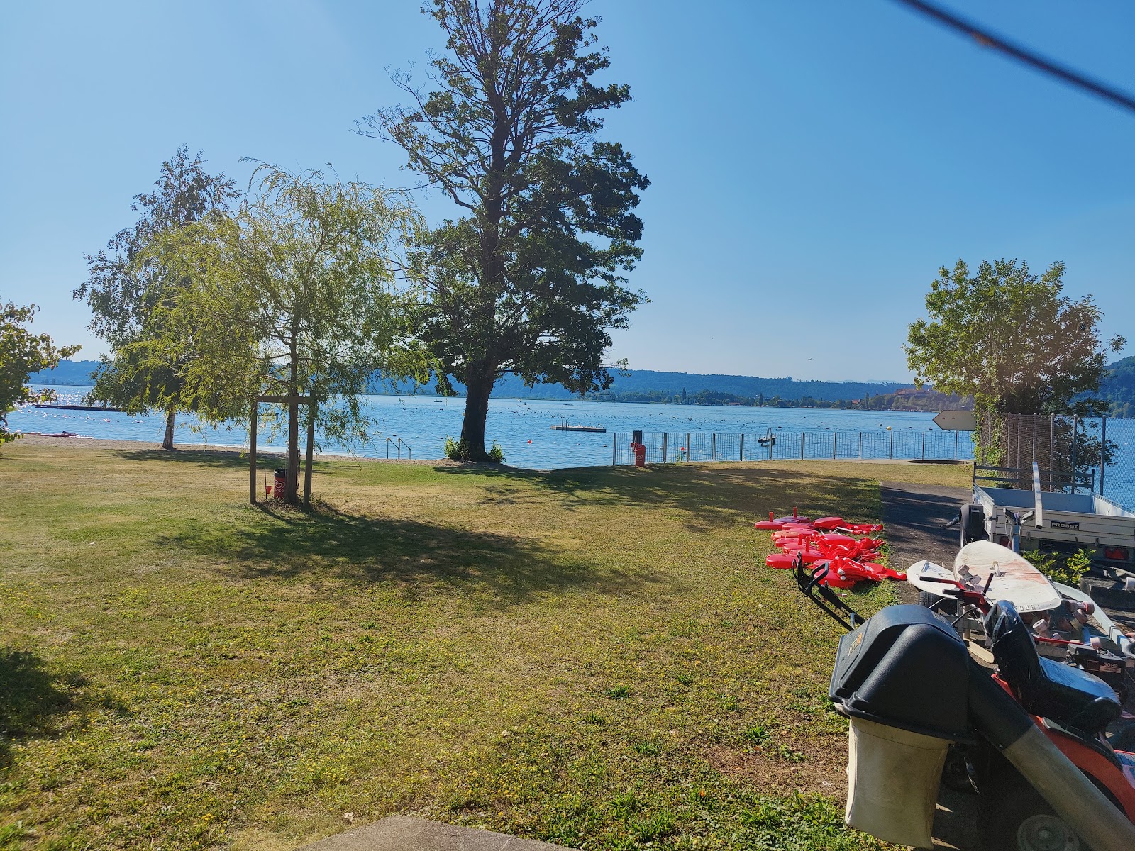 Foto av Plage de La Neuveville och bosättningen