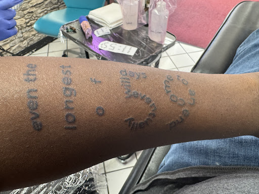 Find cute tattoo ideas for black females for your next unique tattoo in Panama City Beach at Oxygen Tattoo and Body Piercing Studio