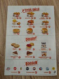 Restaurant de hamburgers G LA DALLE - Argenteuil Centre à Argenteuil - menu / carte