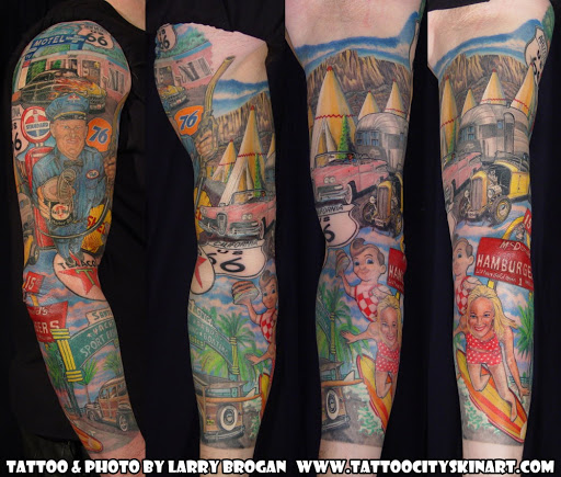 Explore wendigo tattoo ideas, creative tattoo ideas in Lockport, available at Tattoo City by Larry Brogan