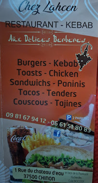 Photos du propriétaire du Kebab Aux Délices Berbères à Chinon - n°7