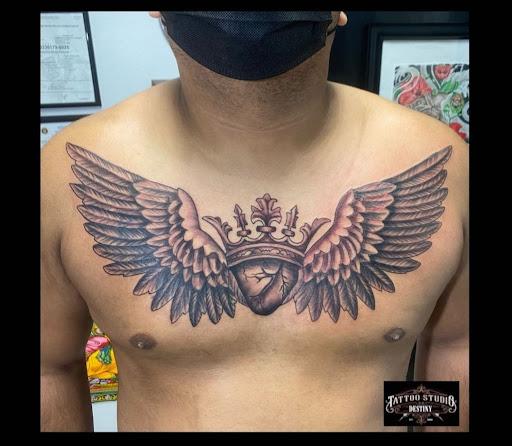 Explore music tattoo ideas for females, creative tattoo ideas in Abington, available at Ink Boss Tattoo & Piercing Studio