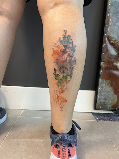 Explore memphis tattoo ideas, creative tattoo ideas in Miami, available at Glitterpoop Studios