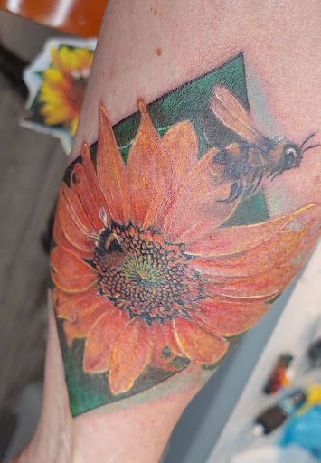 Explore honda tattoo ideas, creative tattoo ideas in Dayton, available at Aisle 9 Tattoo