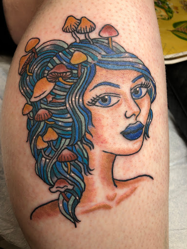 Explore tattoo of lips ideas, creative tattoo ideas in Everett, available at Tattoosmith & Company