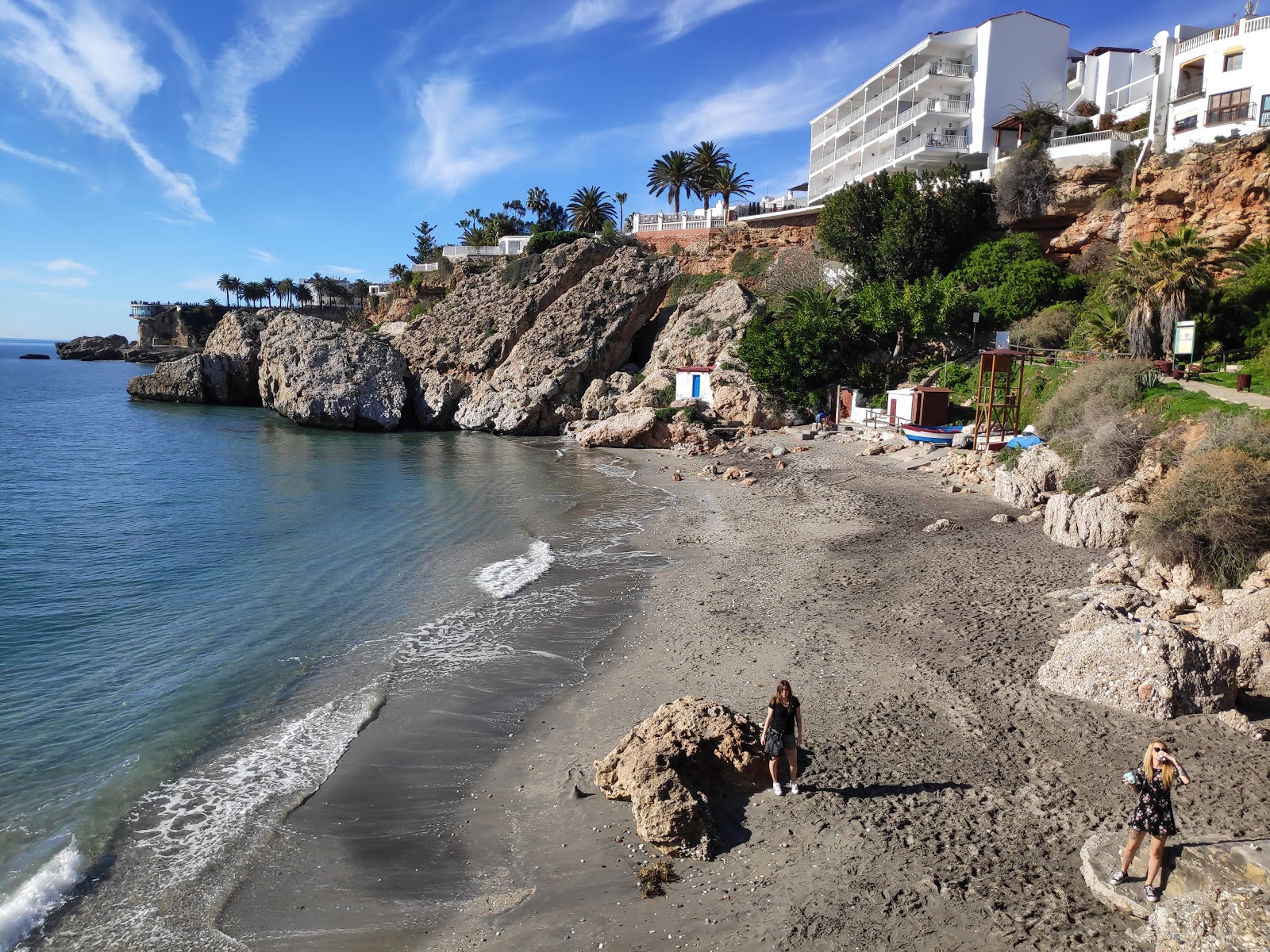 Foto av Carabeo stranden med hög nivå av renlighet