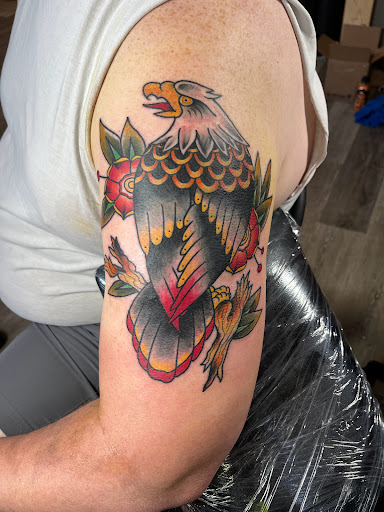 Explore back tattoo cover up ideas, creative tattoo ideas in Gadsden, available at Sacred Art Tattoo Company