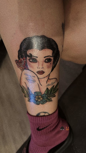 Explore back of forearm tattoo ideas, creative tattoo ideas in Clarksville, available at No Egrets Tattoo Studio